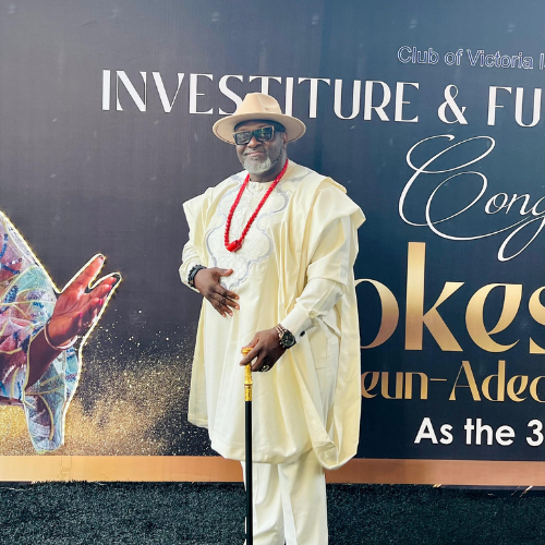 Dr. Olusegun Philips Inducted as a Rotarian at Rotary Club of Victoria Island East